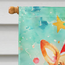 Load image into Gallery viewer, Corgi Christmas House Flag