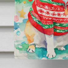 Load image into Gallery viewer, Corgi Christmas House Flag