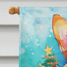 Load image into Gallery viewer, Corgi Christmas House Flag