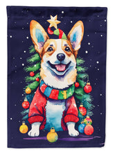 Load image into Gallery viewer, Corgi Christmas House Flag