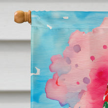 Load image into Gallery viewer, Dachshund Christmas House Flag