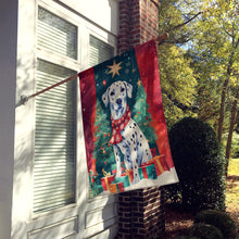 Load image into Gallery viewer, Dalmatian Christmas House Flag