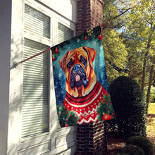 Load image into Gallery viewer, Dogue de Bordeaux Christmas House Flag