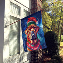 Load image into Gallery viewer, Dogue de Bordeaux Christmas House Flag