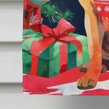 Load image into Gallery viewer, Dogue de Bordeaux Christmas House Flag