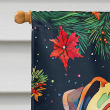 Load image into Gallery viewer, English Bulldog Christmas House Flag