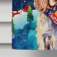 Load image into Gallery viewer, English Cocker Spaniel Christmas House Flag