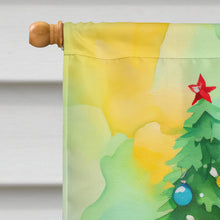 Load image into Gallery viewer, Finnish Lapphund Christmas House Flag