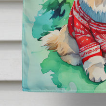 Load image into Gallery viewer, Finnish Lapphund Christmas House Flag