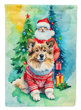 Load image into Gallery viewer, Finnish Lapphund Christmas House Flag