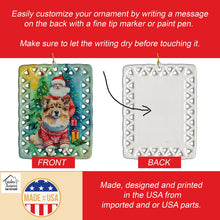 Load image into Gallery viewer, Finnish Lapphund Christmas Porcelain Ornament