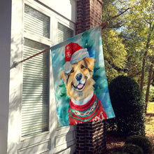 Load image into Gallery viewer, Finnish Lapphund Christmas House Flag