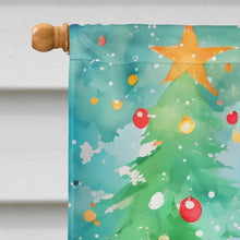 Load image into Gallery viewer, French Bulldog Christmas House Flag