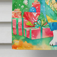Load image into Gallery viewer, French Bulldog Christmas House Flag