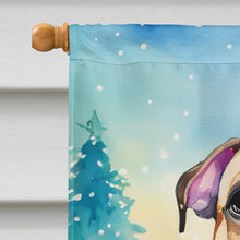 Load image into Gallery viewer, French Bulldog Christmas House Flag