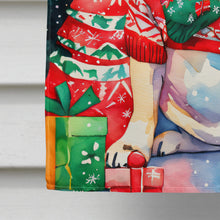 Load image into Gallery viewer, French Bulldog Christmas House Flag