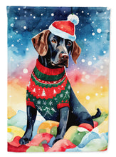 Load image into Gallery viewer, German Shorthaired Pointer Christmas House Flag