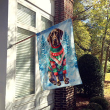 Load image into Gallery viewer, German Shorthaired Pointer Christmas House Flag