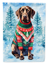 Load image into Gallery viewer, German Shorthaired Pointer Christmas House Flag