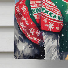 Load image into Gallery viewer, German Wirehaired Pointer Christmas House Flag