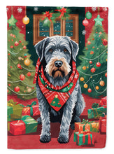 Load image into Gallery viewer, German Wirehaired Pointer Christmas House Flag