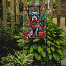 Load image into Gallery viewer, German Wirehaired Pointer Christmas Garden Flag – Cozy Dog Holiday Decor with Tree &amp; Presents