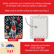 Load image into Gallery viewer, Great Dane Christmas Porcelain Ornament