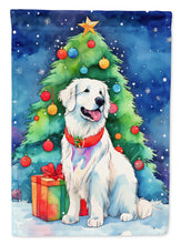 Load image into Gallery viewer, Great Pyrenees Christmas House Flag