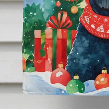 Load image into Gallery viewer, Kerry Blue Terrier Christmas House Flag