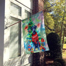 Load image into Gallery viewer, Kerry Blue Terrier Christmas House Flag