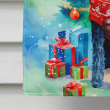 Load image into Gallery viewer, Kerry Blue Terrier Christmas House Flag