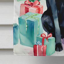 Load image into Gallery viewer, Black Labrador Retriever Christmas House Flag