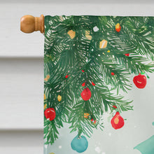 Load image into Gallery viewer, Chocolate Labrador Retriever Christmas House Flag