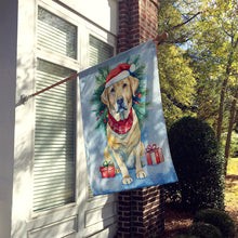 Load image into Gallery viewer, Yellow Labrador Retriever Christmas House Flag