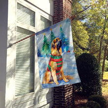 Load image into Gallery viewer, Leonberger Christmas House Flag