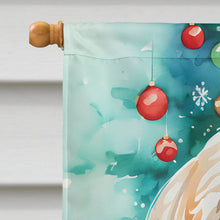 Load image into Gallery viewer, Lhasa Apso Christmas House Flag