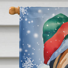 Load image into Gallery viewer, Mastiff Christmas House Flag