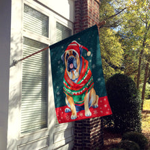 Load image into Gallery viewer, Mastiff Christmas House Flag