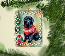 Load image into Gallery viewer, Newfoundland Christmas Porcelain Ornament