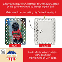 Load image into Gallery viewer, Newfoundland Christmas Porcelain Ornament