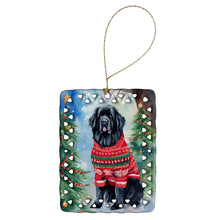 Load image into Gallery viewer, Newfoundland Christmas Porcelain Ornament