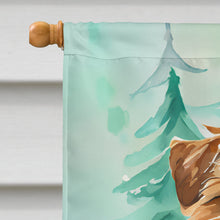 Load image into Gallery viewer, Norfolk Terrier Christmas House Flag