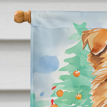 Load image into Gallery viewer, Norfolk Terrier Christmas House Flag