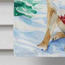 Load image into Gallery viewer, Norwegian Buhund Christmas House Flag