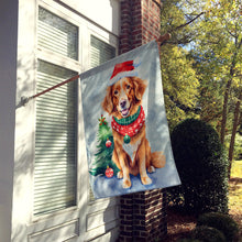 Load image into Gallery viewer, Nova Scotia Duck Toller Christmas House Flag