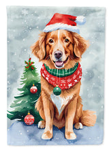 Load image into Gallery viewer, Nova Scotia Duck Toller Christmas House Flag