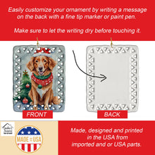 Load image into Gallery viewer, Nova Scotia Duck Toller Christmas Porcelain Ornament