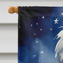 Load image into Gallery viewer, Old English Sheepdog Christmas House Flag