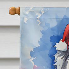 Load image into Gallery viewer, Old English Sheepdog Christmas House Flag