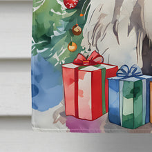 Load image into Gallery viewer, Old English Sheepdog Christmas House Flag